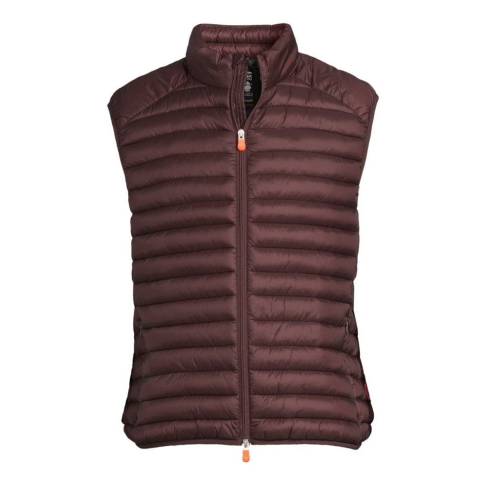 NWT Save the Duck burguny Puffer Vest